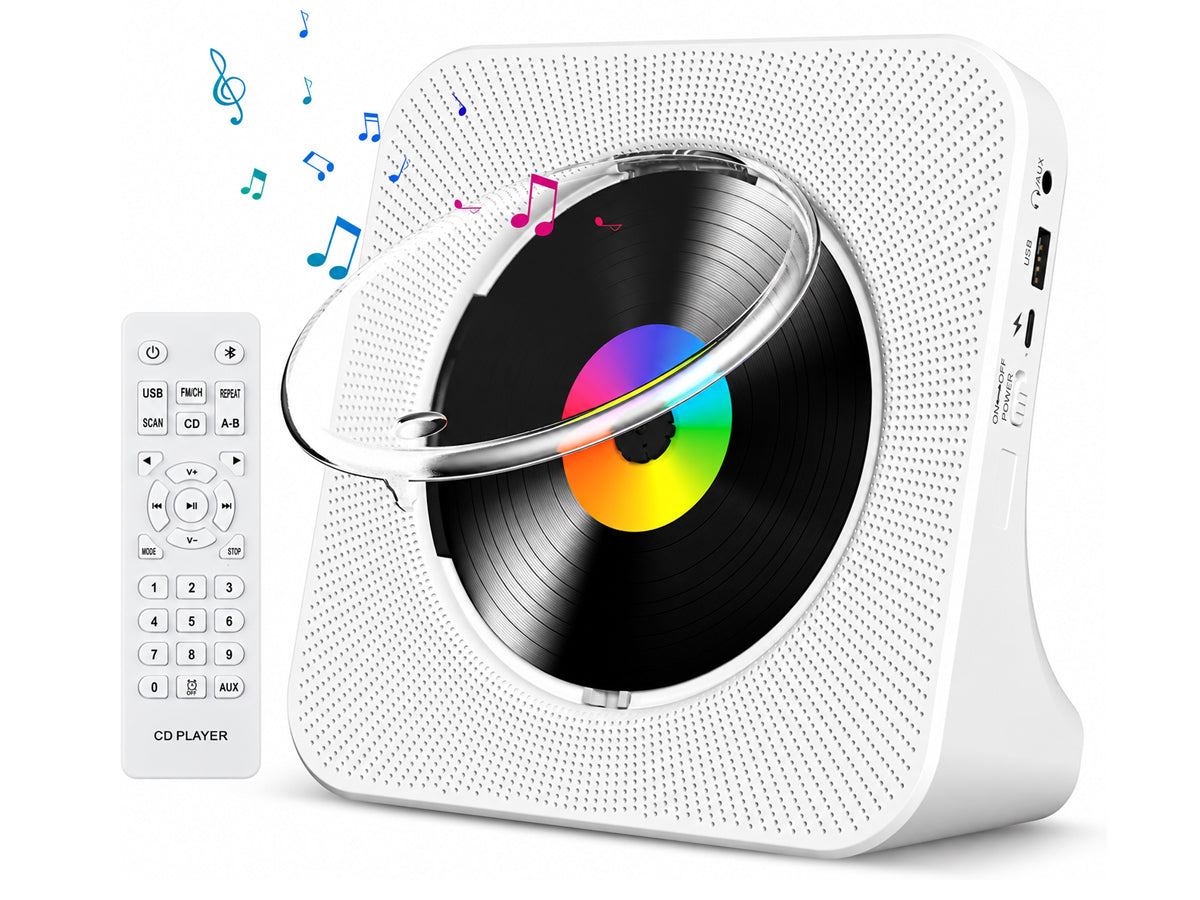 Rechargeable CD Player Bluetooth