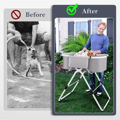Dog Bath tub Elevated Dog Bath Tub