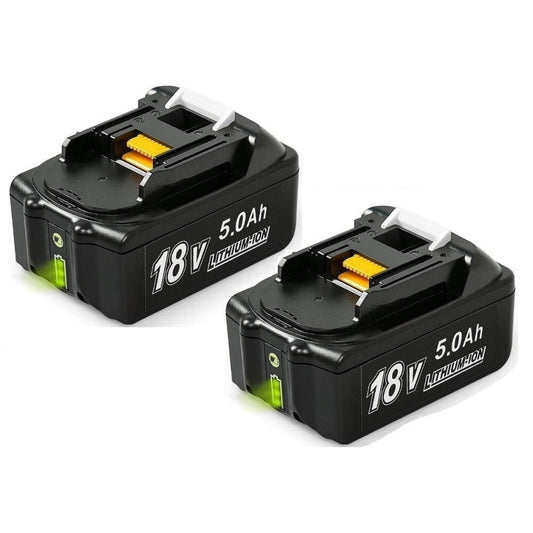 Makita Battery 18V 5AH Replacement Battery for Makita 2PCS