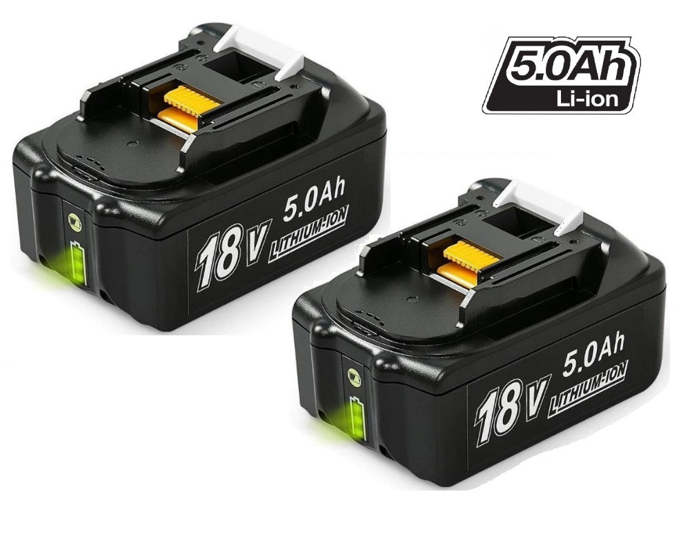 Makita Battery 18V 5AH Replacement Battery for Makita 2PCS
