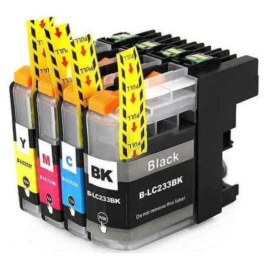 Cartridge compatible with Brother LC233 (Full Set)