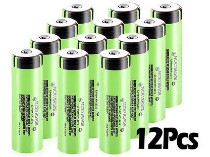 18650 Rechargeable Battery 12PCS