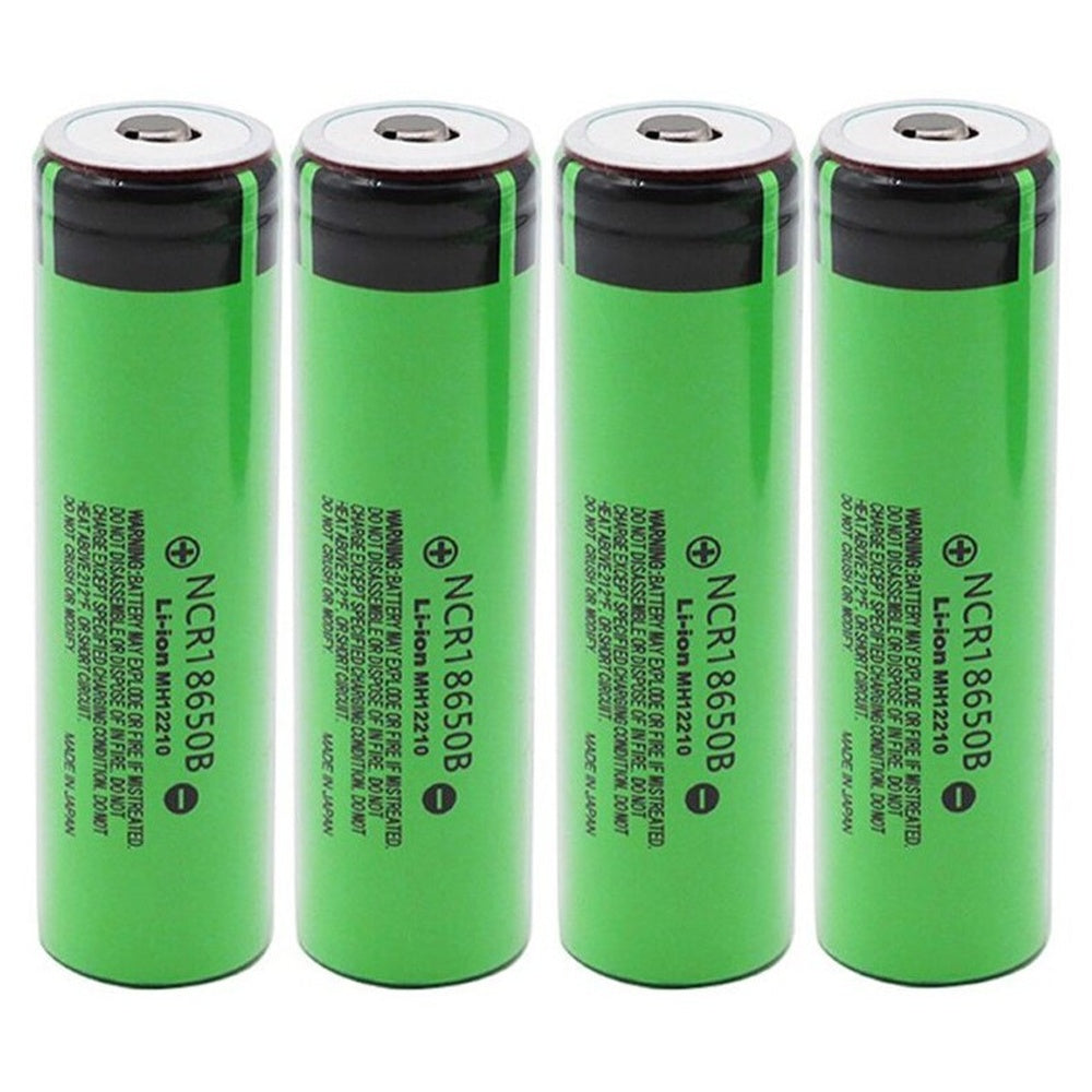 18650 Battery Rechargeable 4pcs