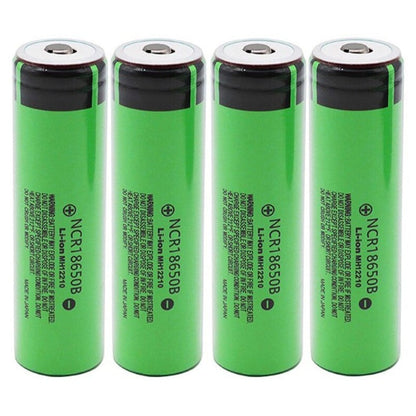 18650 Battery Rechargeable 4pcs