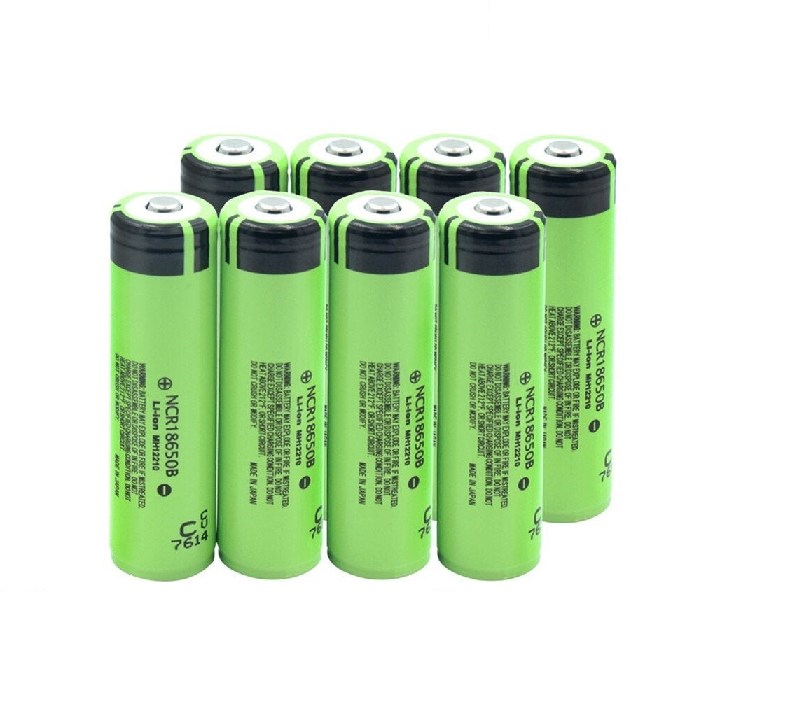 18650 Battery Rechargeable Batteries 8pcs