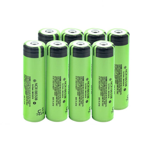 18650 Battery Rechargeable Batteries 8pcs