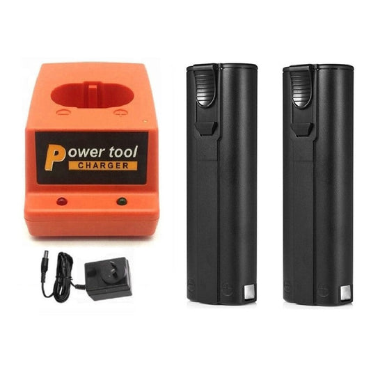 Paslode Battery Charger with 2 Batteries 2AH
