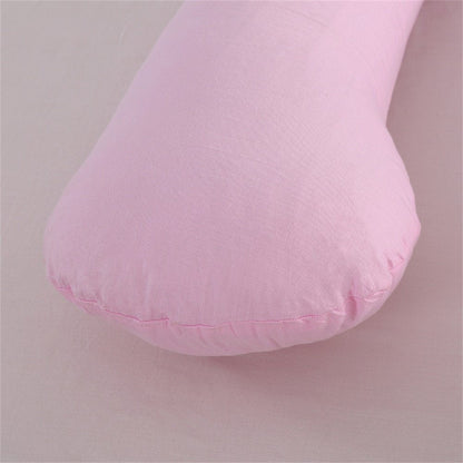 Pregnancy Pillow U-Shaped – Full Body Maternity Pillow with Washable Cotton Cover