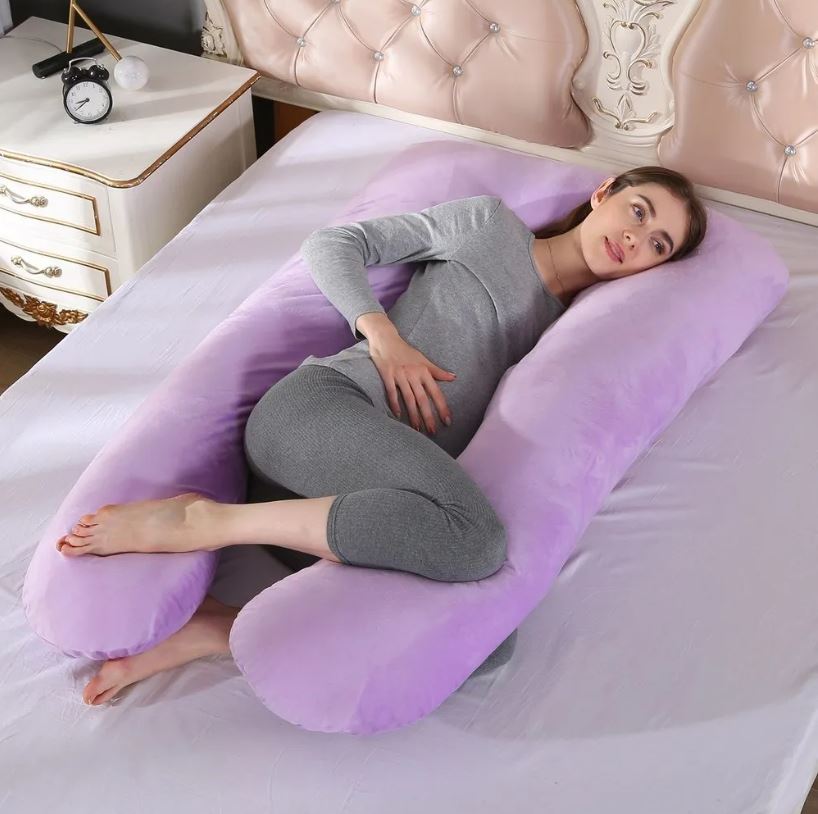 Pregnancy Pillow, U Shaped Full Body Pillow - The Shopsite