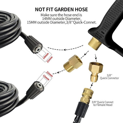 Gun assembly with quick plug