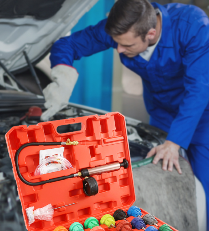 Pump with pressure gauge