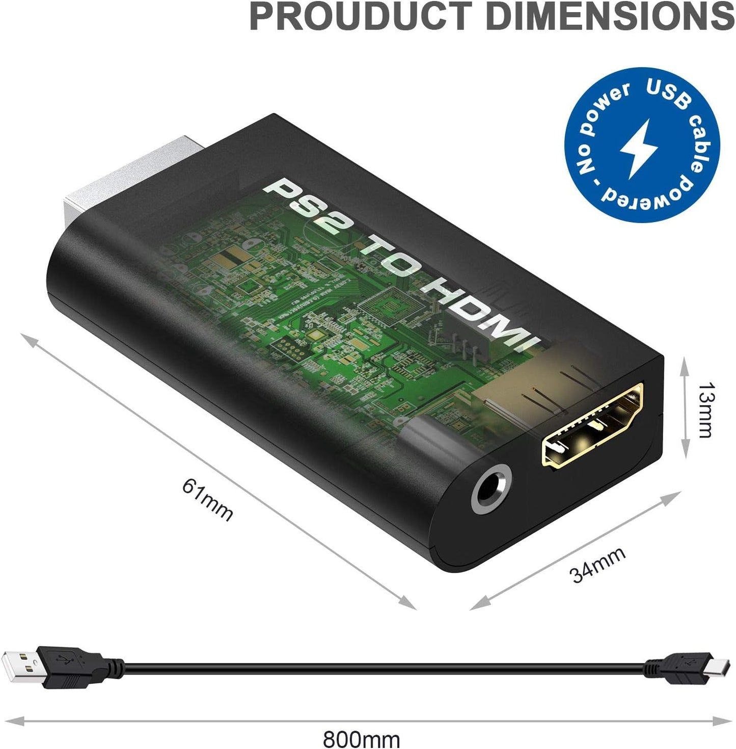 PS2 to HDMI Converter
