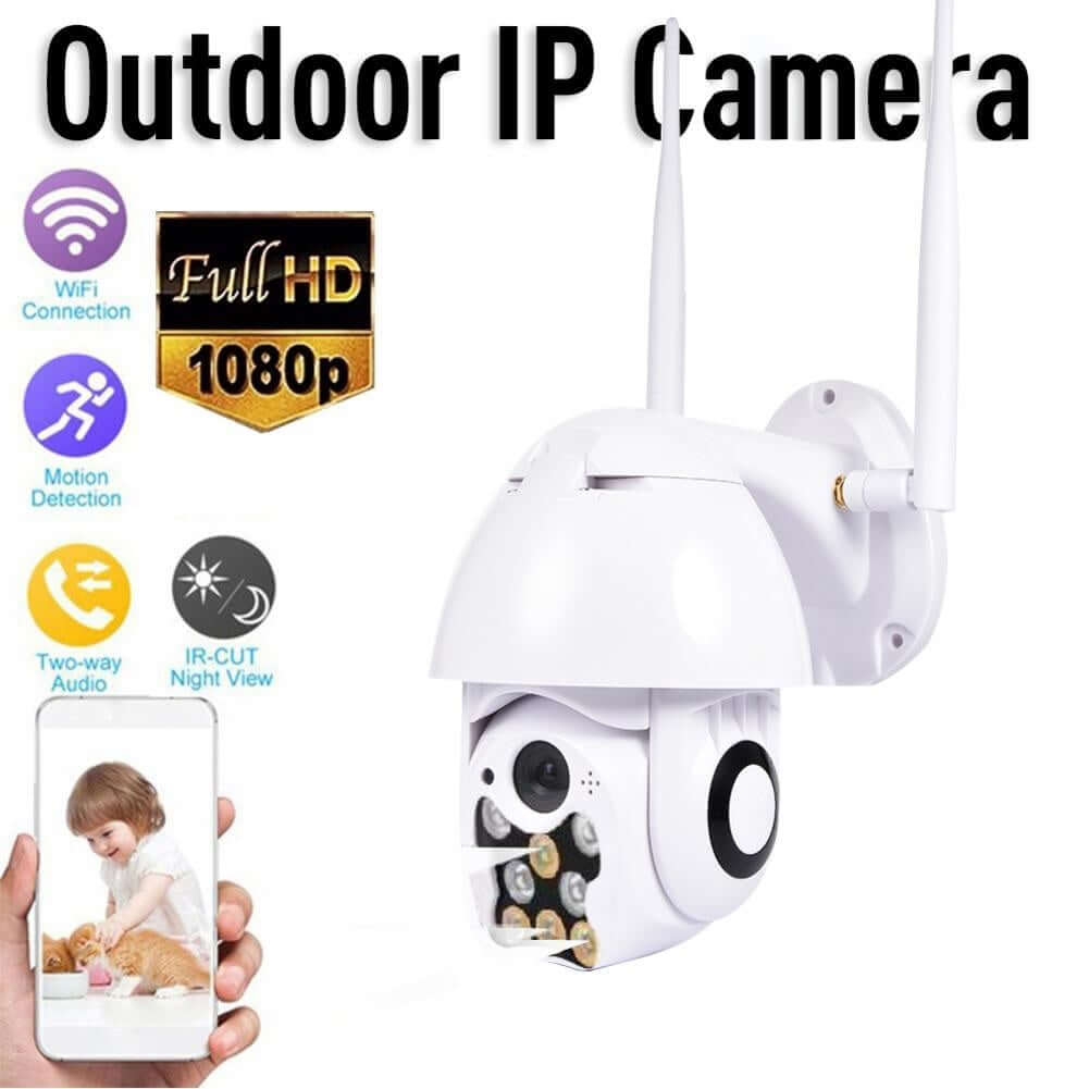 1080P PTZ Control Wireless security Camera - The Shopsite