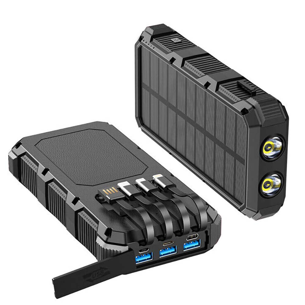 36800mAh solar power bank