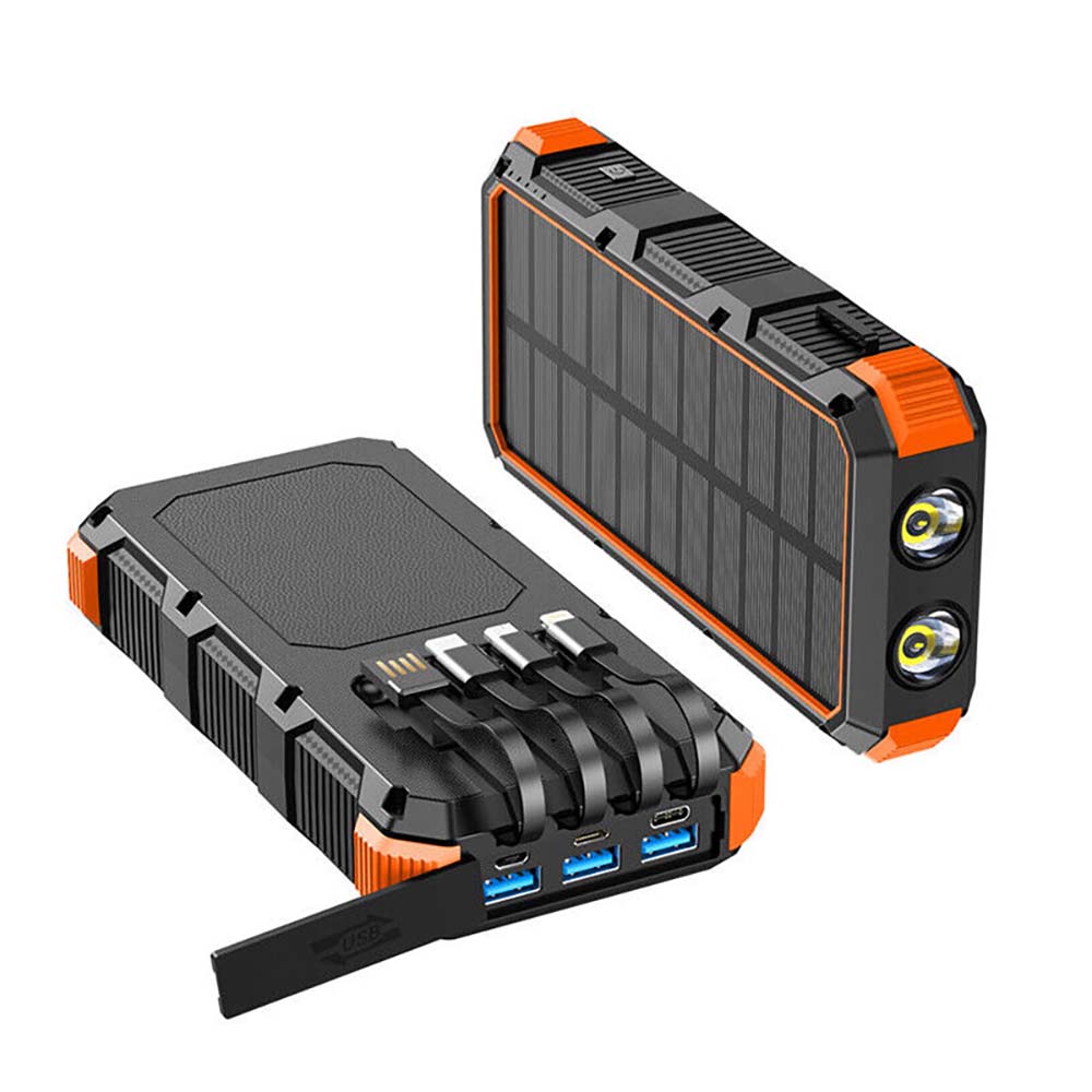 36800mAh solar power bank