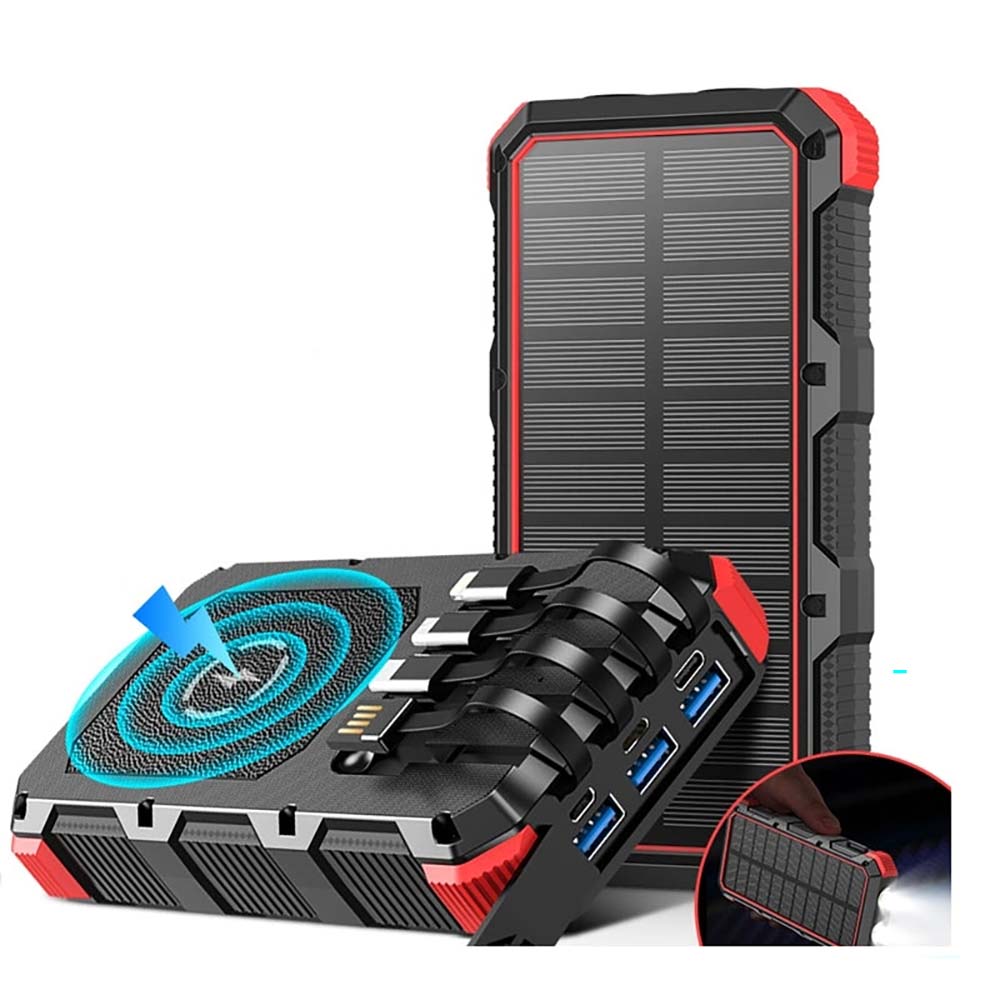 36800mAh solar power bank