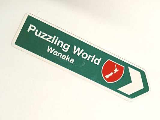 PW Road Sign Magnet - MAP