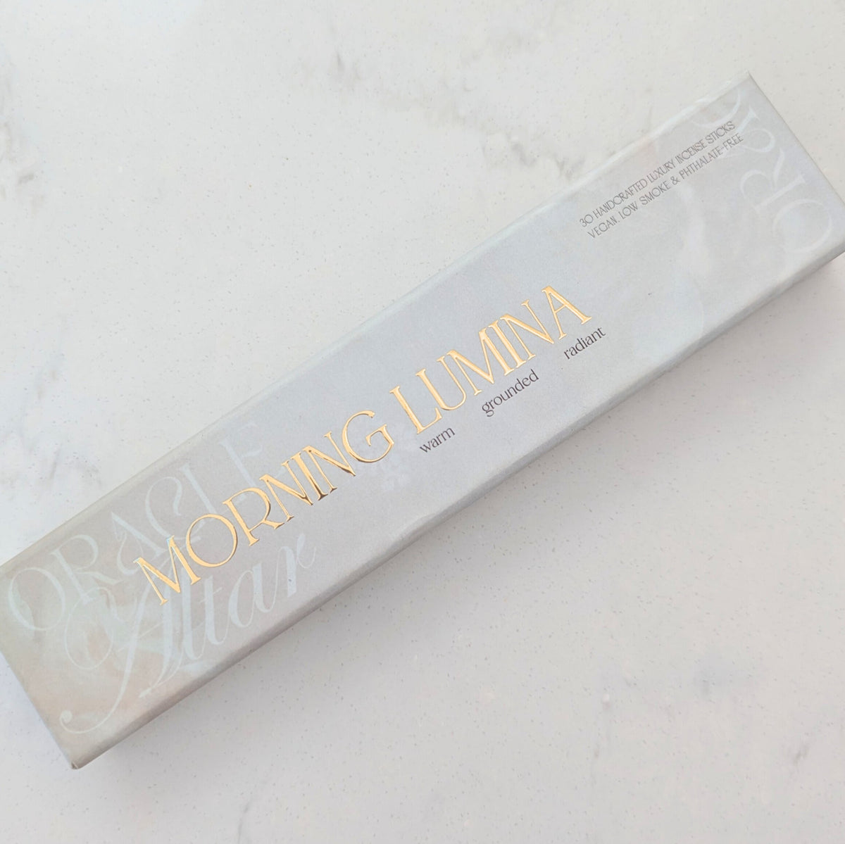 MORNING LUMINA INCENSE NZ (Phthalate-Free, Low Smoke, Vegan & Fair Trade)