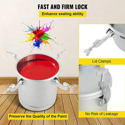 Commercial Paint Pressure Tank Paint Spray 15L