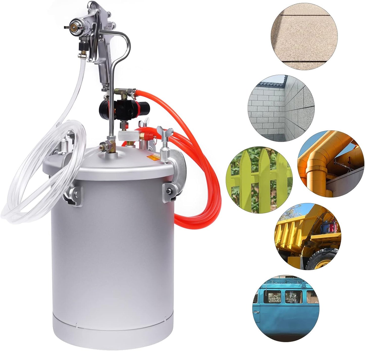 Commercial Paint Pressure Tank Paint Spray 15L