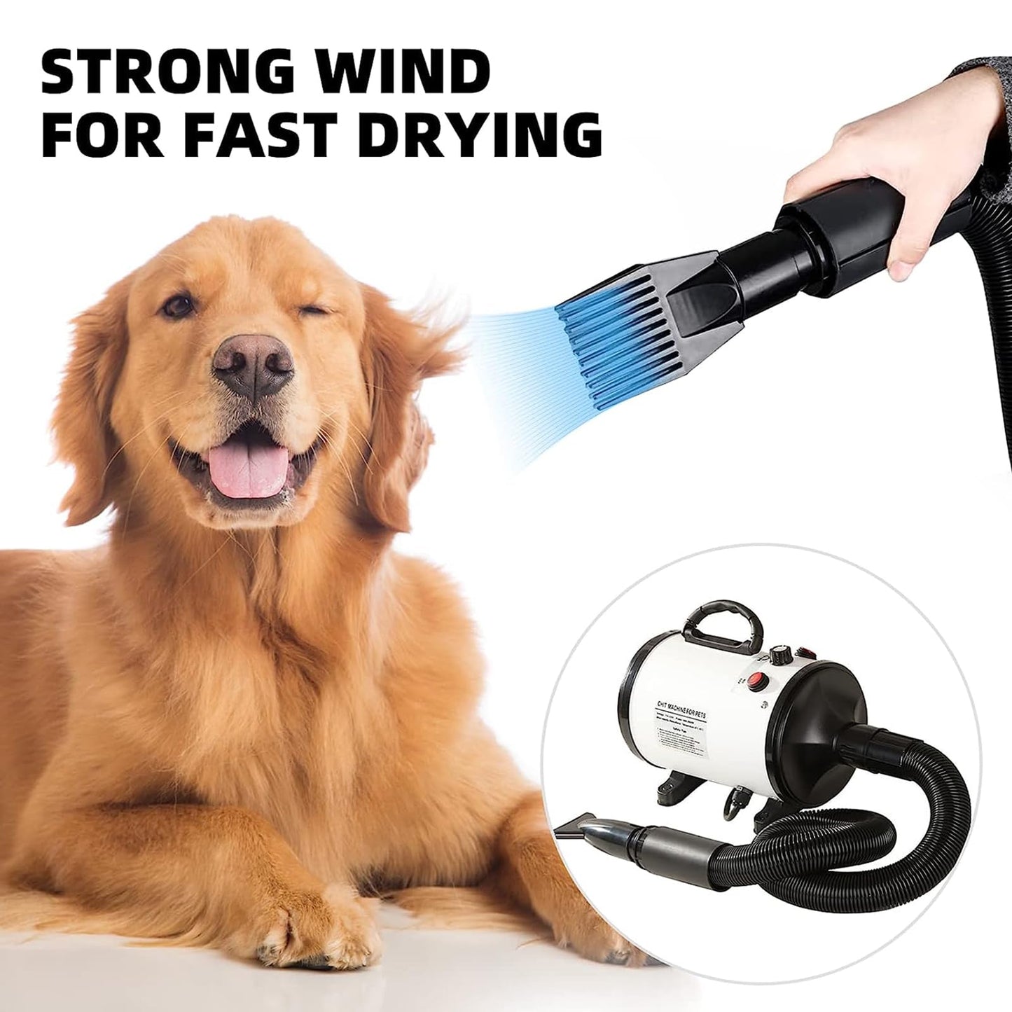 Pet Hair Dryer Blower