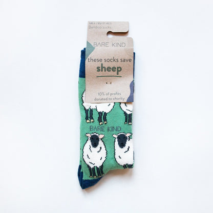 Save the Sheep Bamboo Socks