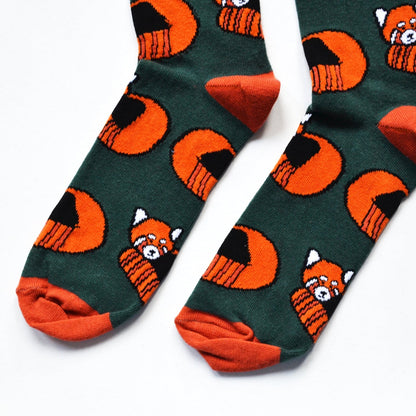 Save the Red Pandas Bamboo Socks