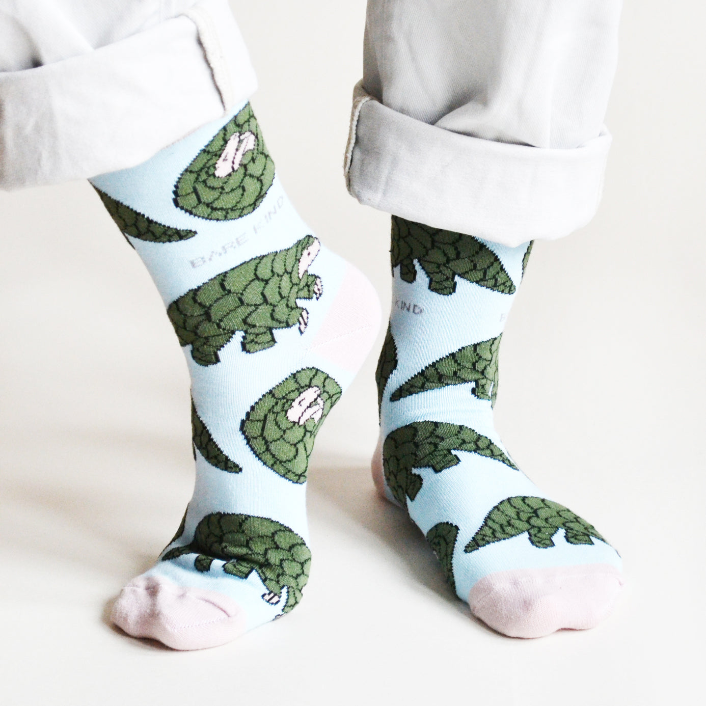 Save the Pangolins Bamboo Socks