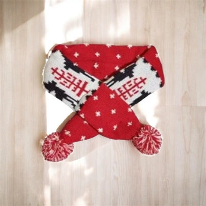 Knitted Dog Scarves
