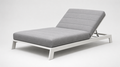 PIHA DOUBLE LOUNGER - WHITE