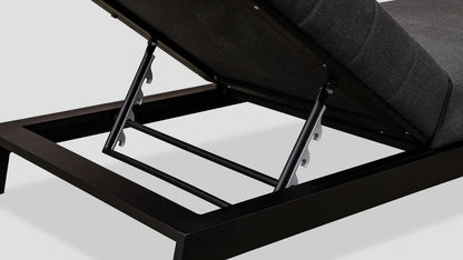 PIHA LOUNGER - BLACK