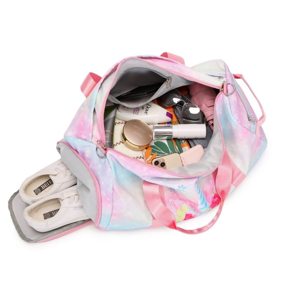 Pink Unicorn Gym Bag & Duffle Bag