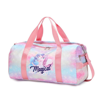 Pink Unicorn Gym Bag & Duffle Bag