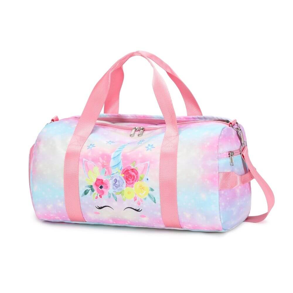 Pink Unicorn Gym Bag & Duffle Bag