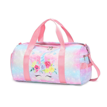 Pink Unicorn Gym Bag & Duffle Bag