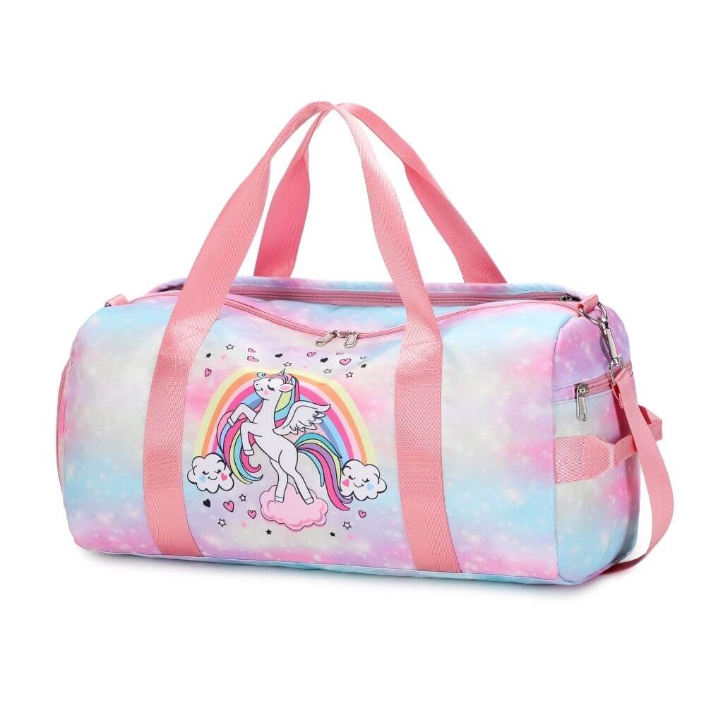 Pink Unicorn Gym Bag & Duffle Bag