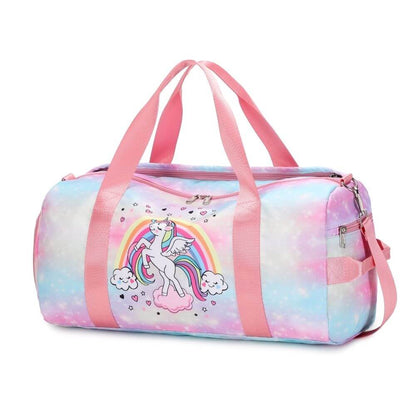 Pink Unicorn Gym Bag & Duffle Bag