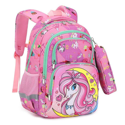 Unicorn Backpack & Girls School Bag