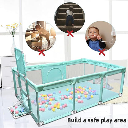 Portable Baby Kids Playpen Fence Gate Wall Fence