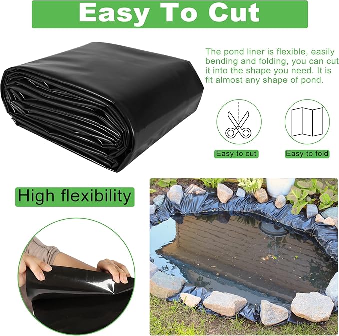 Pond Liner 6x8m 0.5mm