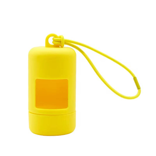 Dog Poop Bag Holder | Yellow