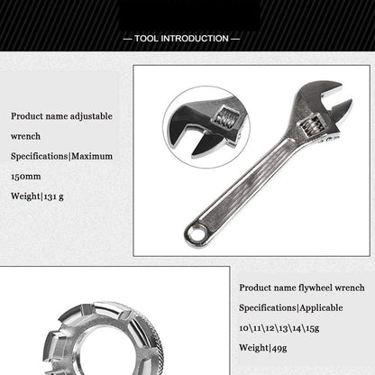 Portable Bicycle Repair Toolkit