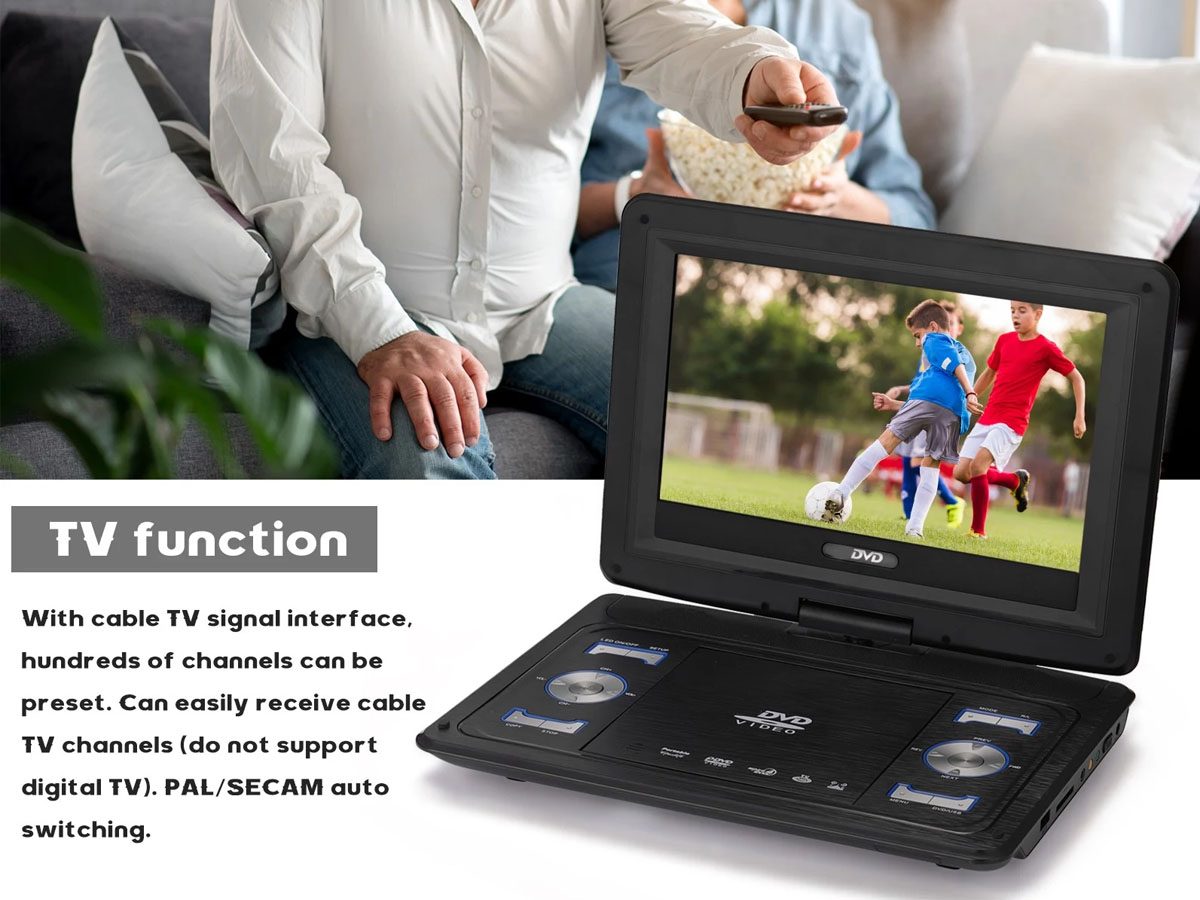 Portable DVD Player 13.9"