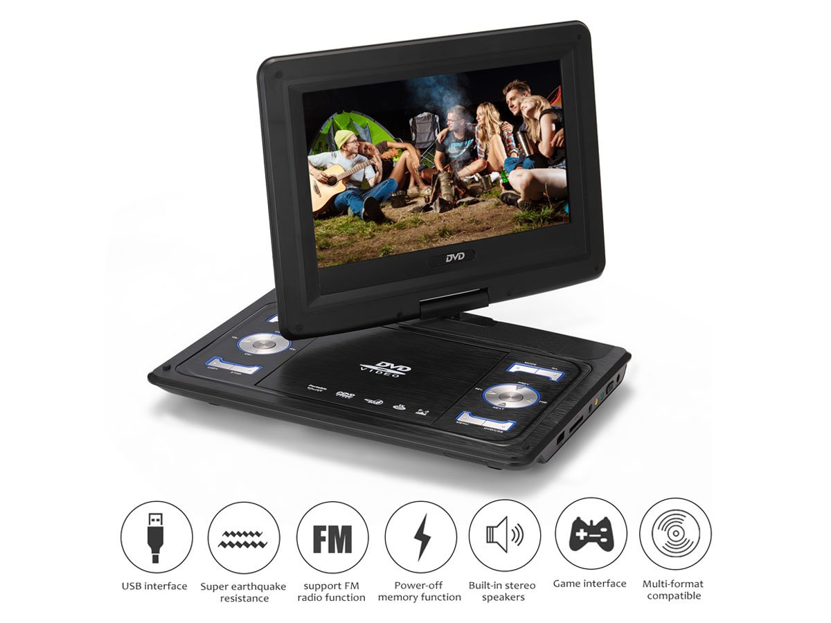Portable DVD Player 13.9"