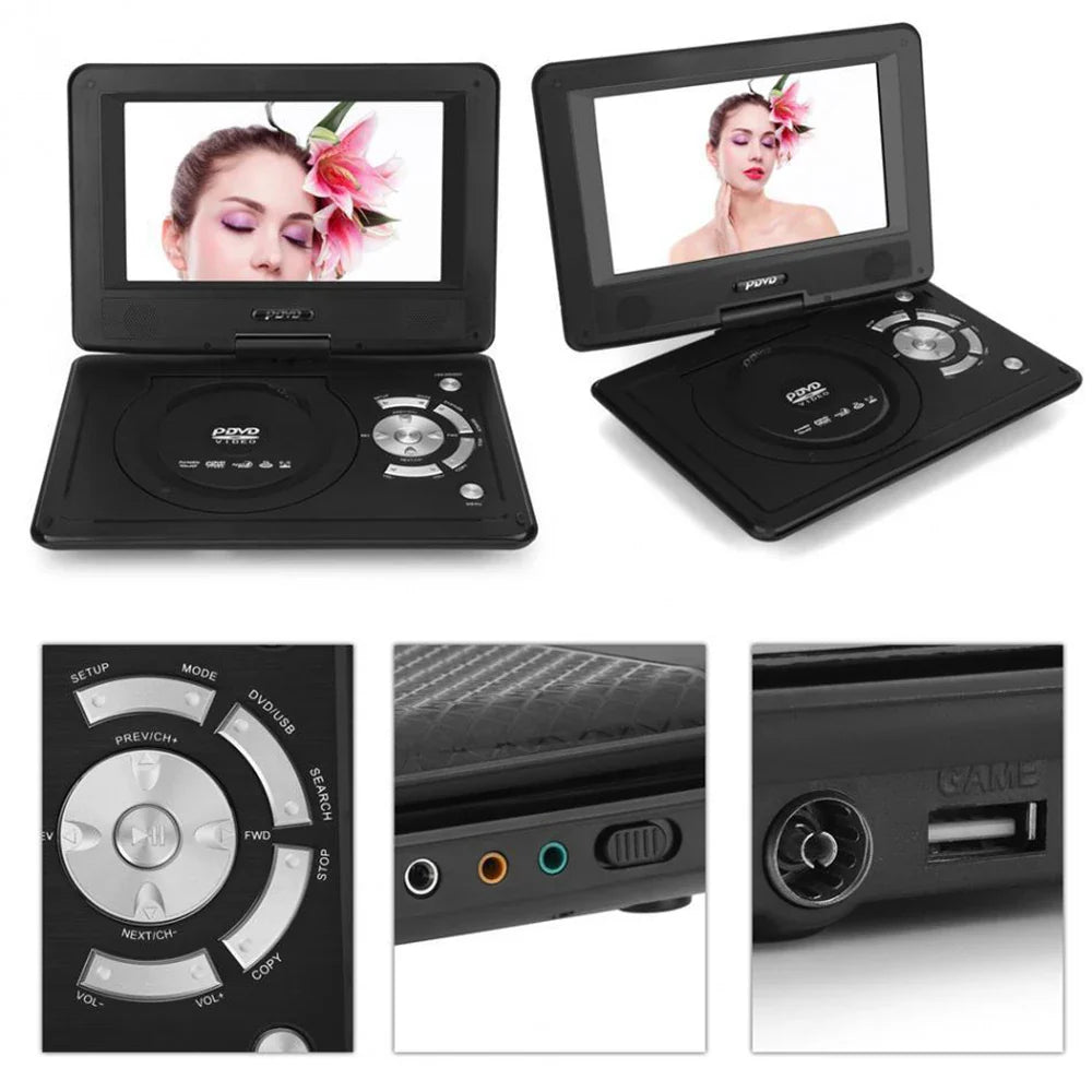 Portable DVD Player 9.8"