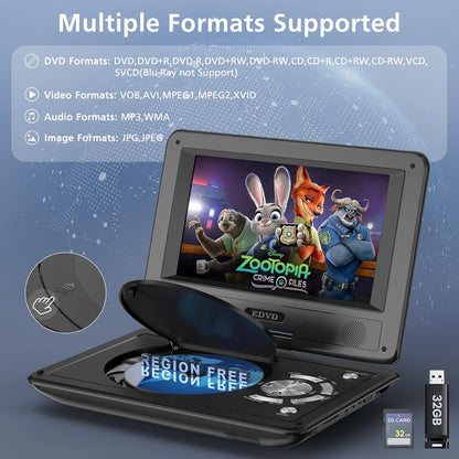 Portable DVD Player 9.8"