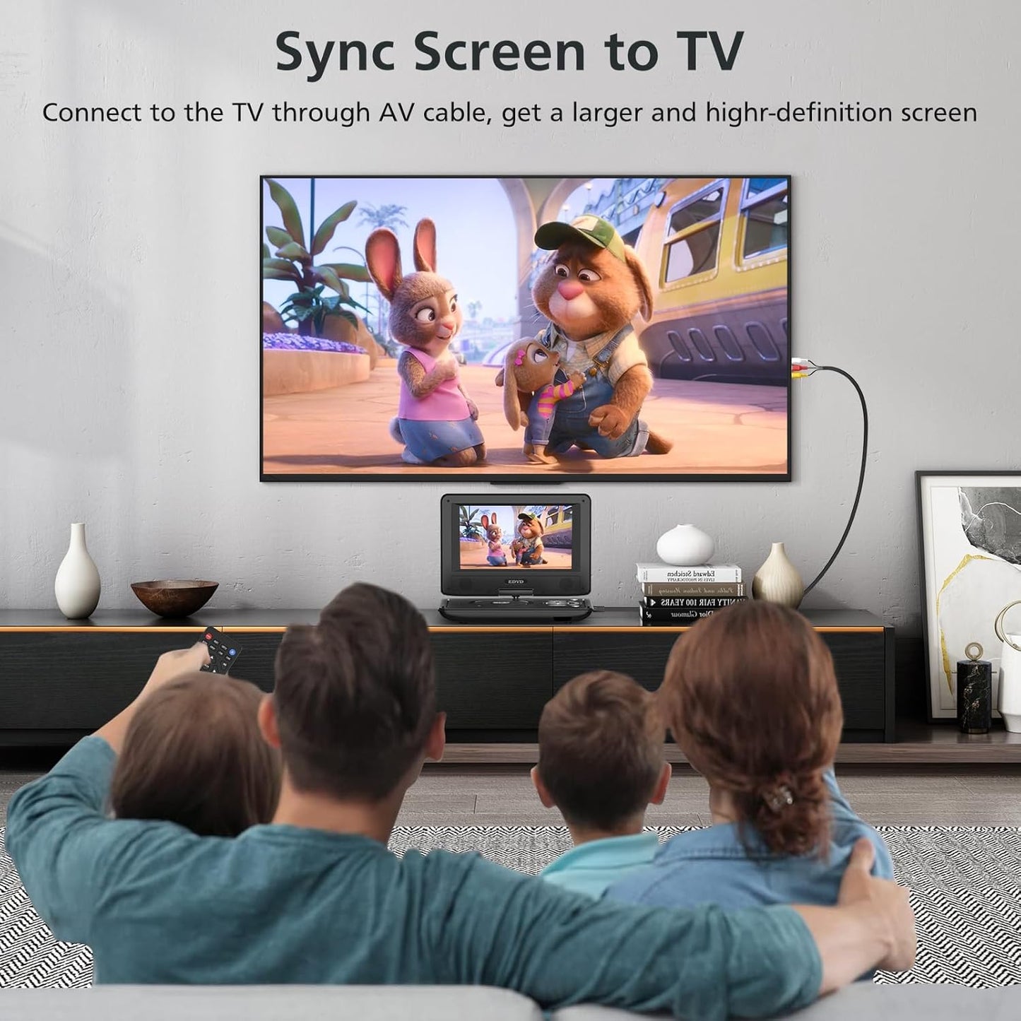 Portable DVD Player 9.8"