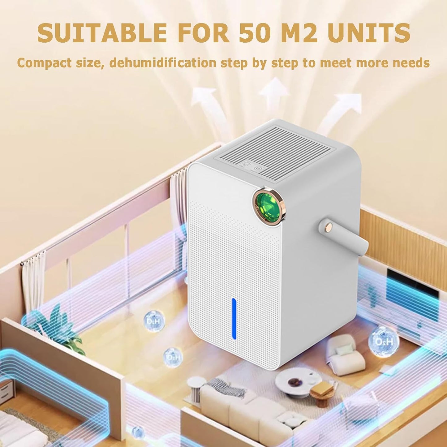 Dehumidifier 1000ml Portable