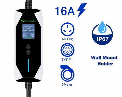 Portable EV Charger Type 1 Charger 16A 5M