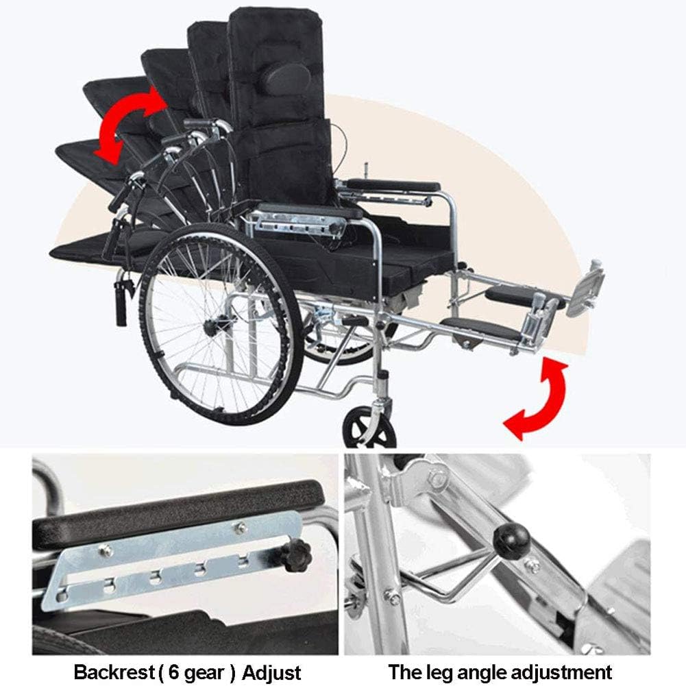 Portable Wheelchair Foldable Wheel Chair Recliner